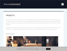 Tablet Screenshot of gameconnect.net